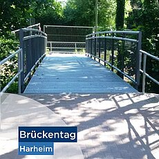 Donnerstag ist Brückentag – und heute befinden wir uns in Harheim! Im Jahr 2018 haben wir eine Fuß- und Radwegbrücke übe...
