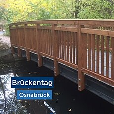 Donnerstag ist Brückentag – und heute befinden wir uns in Osnabrück Im Jahr 2017 haben wir zwei neue Fuß- und Radwegbrüc...