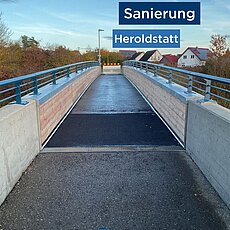 Brückensanierung abgeschlossen In der baden-württembergischen Gemeinde Heroldstatt haben wir in den vergangenen Wochen e...